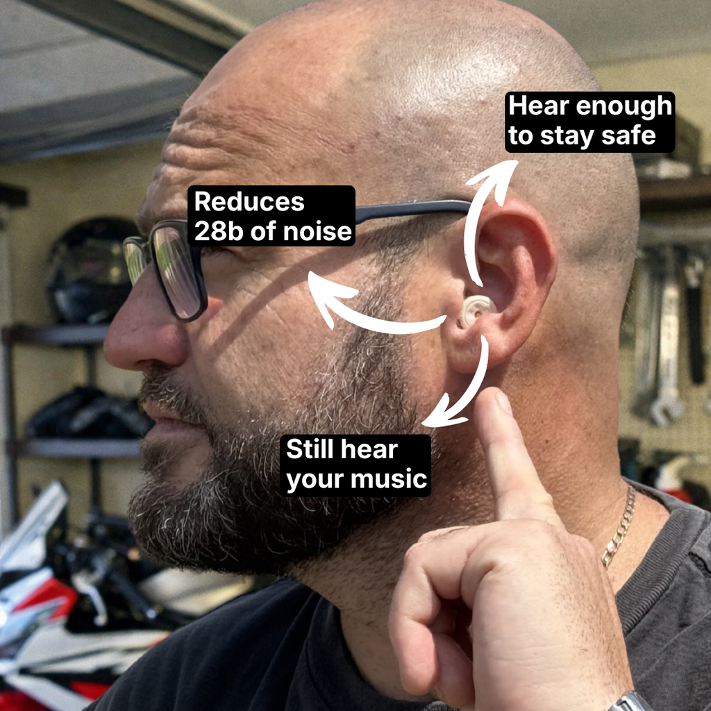 Original Moto Earplugs: 28dB